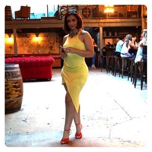 Asymmetrical stunning dress